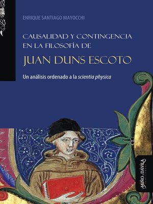 cover image of Causalidad y contingencia en la filosofía de Juan Duns Escoto